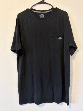 Dickies Temp-IQ Performance Cooling T-Shirt Large Tall Black Pocket Tee